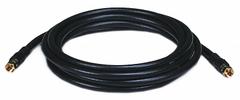 MONOPRICE Coaxial Cable: RG-6/UL, 18 AWG Conductor Gauge, 10 ft Cable Lg (MPN 6313). Key specifications — Shielding Material: Aluminum-Mylar.