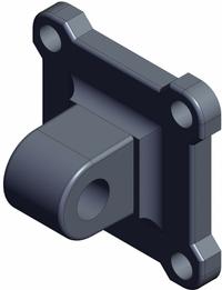 SMC Mounting Pivot Bracket: Clevis/Pivot Bracket, Fits 40 mm Bore Dia, M6 x 14 Thread Size, CQ-C040. Key specifications — attr1062031: CQ-C040; attr1062033: SMC; attr1062037: CQ2; attr1062057: M6 x 14.