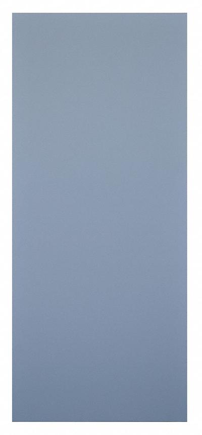 ASI GLOBAL PARTITIONS Partition Panel: Phenolic, Matte, Dove Gray, 58 in Ht, 60 in Wd - Panels & Panel Posts for Bathroom Partitions