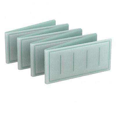 GRAINGER Link Air Filter: 24 in x 4 in x 1 in, 4 in Section Wd, 8 Sections, 2 Ply - MERV 8 Link Air Filters