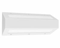 Wall Mount LED Fixture: 3,772 lm, 3500K, 50 W, 120/277V AC, Steel, 2 ft Lg, 7 5/8 in Wd (MPN WMPW12H14CRSPMIN1050W35KMVOLTALS5ESWHT). Key specifications — Voltage: 120/277V AC; NEMA Enclosure Rating: Not Rated; Housing Material: Steel; Color Temperature: 3500K; Brand: LUMINAIRE LED; Emergency Battery Backup: No.