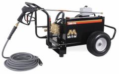 MI-T-M Electric Pressure Washer: Cart, 230 V – Three-Phase, 3,000 psi, 3.5 gpm, 8 hp (MPN GC-3004-0ME3). Key specifications — Pump Drive: Belt; Brand: MI-T-M; Water Intake: Cold Water Only.