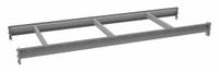 TENNSCO Bulk Storage Deck Level: 72 in x 24 in x 3 5/8 in, 14 ga Beams, 2,750 lb Load Capacity (MPN BPB-72-24). Key specifications — Frame Finish: Epoxy Coated; Frame Material: Steel; Color: Industrial Gray; Includes: (3) 24 in Support Angle; Brand: TENNSCO.
