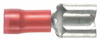 PANDUIT Wire Disconnect: Female Socket, Red, Nylon, Partial Coverage, 22 AWG – 18 AWG Wire Size (MPN DNF18-250-C). Key specifications — attr1307035: PANDUIT; attr1307036: DNF18-250-C.