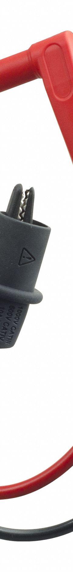 FIELDPIECE Test Leads: Alligator Clip, Right Angle Banana Plug, 9 in Lg, 600 V Max Volt Measurement (MPN ASA2). Key specifications — Brand: FIELDPIECE.