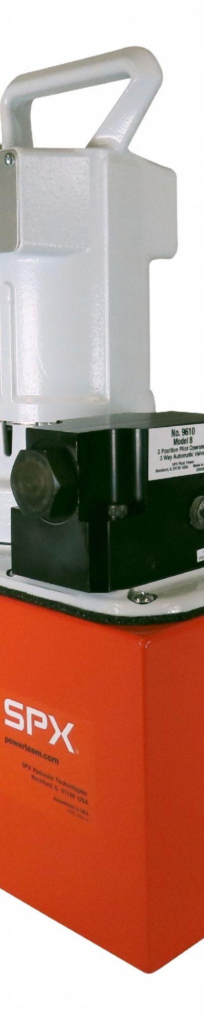POWER TEAM Electric Pump: 10,000 psi Max - Corded High-Power Portable Electric Hydraulic Pump Units