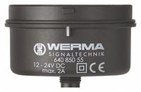 WERMA Terminal Element: Tower Light Adapter, For KombiSIGN 71, 2 5/16 in Overall Ht, 64088000. Key specifications — Brand: WERMA; Compatible with Series: KombiSIGN 71; Connection Type: M12 Connector 8-pole; Housing Color: Black; IP Rating: IP65; Mounting Location: Wall Mount; Manufacturer Part Number: 64088000.