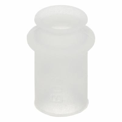 SMC Vacuum Pad: Bellows, w/o Adapter, 6 mm Pad Dia, Food Grade Silicone Rubber - Bellows Type Food-Safe Vacuum Pads