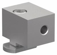 Panel Mount Block: For Std Panel, Anodized, Silver, Aluminum, Metric, 80/20 40 Series (MPN 40-2425). Key specifications — Brand: 80/20; Includes Fasteners: Yes; Finish: Anodized; Material: Aluminum; Product Type: Panel Mount Block; Compatible Series: 40 Series.