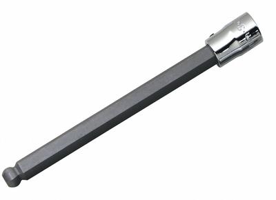 SK PROFESSIONAL TOOLS Socket Bit: 3/8 in Drive Size, Ball Hex Tip, 5 mm Tip Size - Ball-End Hex Bit Sockets