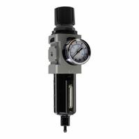 WILKERSON Filter/Regulator: 18 Series, 1/4 in NPT, 148 scfm, 5 micron, 0 psig to 125 psig, Aluminum (MPN B18-02-FLG0B). Key specifications — attr109419: WILKERSON; attr109429: Aluminum; attr109463: Yes; attr109467: Nitrile; attr109468: 18.