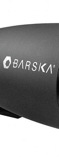 BARSKA Spotting Scope: 30x to 90x, 24 ft @ 1000 yd (90x)/72 ft @ 1000 yd (30x), Gladiator (MPN AD11344). Key specifications — Color: Matte Black; Magnification: 30x to 90x; Field of View: 24 ft @ 1000 yd (90x); Weather Resistant: Fog Resistant; Brand: BARSKA; Product Type: Spotting Scope.