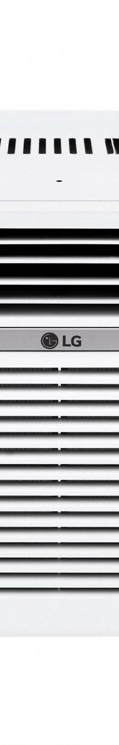 LG Window Air Conditioner: 1,400 sq ft – 1,560 sq ft, 24,500 BtuH, 208/230V AC, 6-20P, Cooling Only (MPN LW2524RD). Key specifications — Brand: LG; Combined Energy Efficiency Ratio (CEER) Rating: 10.3; Voltage: 208/230V AC; NEMA Plug Configuration: 6-20P; Special Features_Broad: Wi-Fi.