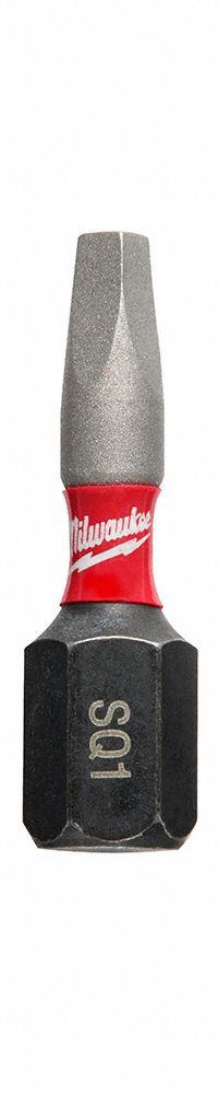 MILWAUKEE Insert Bit: Insert Bit, Imperial, #1 Bit Size, S1 Bit Industry Size, Std, Hex, 5 PK (MPN 48-32-4621). Key specifications — attr1119721: Standard; attr1119722: MILWAUKEE; attr1119715: Alloy Steel; attr1119719: Hex; attr1202622: #1.