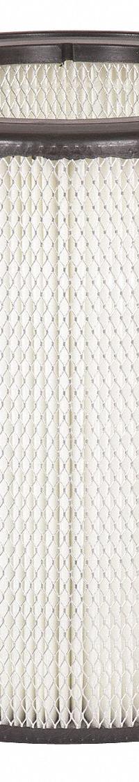 Fan Filter: White, Compatible with 786F10, Particulate Filtration (MPN F519). Key specifications — Housing Color: White; Product Type: Filter; Compatible with Grainger Part Number: 786F10; Compatible with Manufacturer Model Number: F518; Brand: DRI-EAZ.