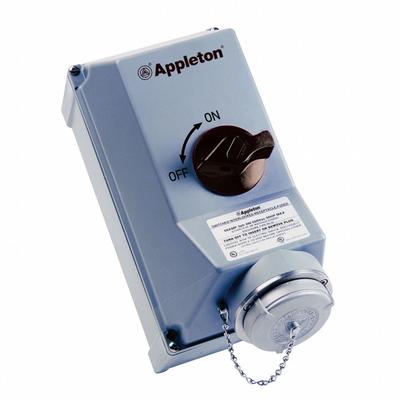 APPLETON ELECTRIC Mechanical Interlock: 208/240/480/600V AC, Three Phase, 30 A, 4 Pole - Watertight Interlocks