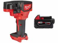 MILWAUKEE Rod Cutter and Battery: M18, 1/2 in Mild Steel Threaded Rod, Includes Batteries (MPN 2872-20, 48-11-1850). Key specifications — attr531945: 1/2 in Mild Steel Threaded Rod; attr531944: (1) Bare Tool.