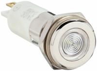 APPROVED VENDOR Flush Panel Light: 12 mm Panel Mounting Hole Dia, LED, White, Flush Head, H12 (MPN 24M136). Key specifications — Brand: APPROVED VENDOR; Electrical Connection: 0.11 Male Quick Disconnect.