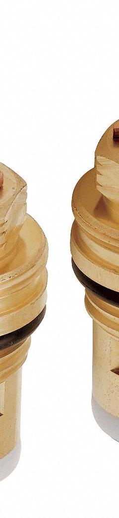 ADVANCE TABCO Cartridge: For Advance Tabco Series, Use with Hot/Cold Water, Brass, Unfinished, 2 PK (MPN K-07). Key specifications — Compatible Series: Advance Tabco; For Water Temperature: Hot/Cold; Compatible Brand: Advance Tabco; Product Type: Cartridge; Includes: Hot and Cold Cartridges; Material: Brass.