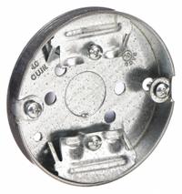 RACO Electrical Box: Steel, Steel Material & Nominal Size, Round, 1 Gangs, 1/2 in Box Dp (MPN 292). Key specifications — Brand: RACO; Bracket Style: Without Bracket; Clamp Style: NMSC.