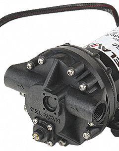 DELAVAN AG PUMPS Diaphragm Pump: Electric, 5840-111C-SB-HS, Polypropylene, Santoprene, 5 Diaphragms. Key specifications — Housing Material: Polypropylene; Brand: DELAVAN AG PUMPS.