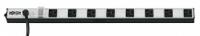 TRIPP LITE Outlet Strip: 8 Outlets, 15 ft Cord Lg, 15 A Current, UL 1363, Gray, 5-15P, 1 1/2 in Wd (MPN PS2408). Key specifications — Brand: TRIPP LITE; Mounting Style: Clip.