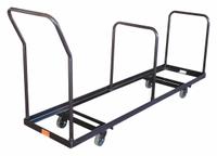 APPROVED VENDOR Chair Cart: 1,000 lb, 80 in L x 19 in W x 38 in H, For 35 Chairs, Powder Coated (MPN 3KYH7). Key specifications