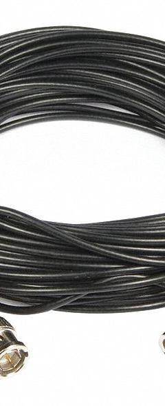 VITEK Coaxial Cable: Male, Connector, Black, Compression, RG-179, 1 GHz Max Freq, BNC (MPN VT-RG179-50). Key specifications — attr930438: Connector; attr930422: VITEK; attr930423: Black; attr930430: Male.