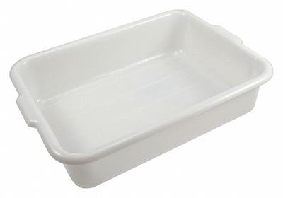 APPROVED VENDOR Tote Box: Rectangular, Polypropylene, 18.9 L, 20 1/4 in Overall Lg - Rectangular Lab Trays