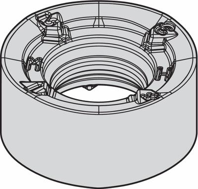 WIDIA Round Milling Insert: RNPJ10T3M0SMH (MPN 5542328) - Round (R) Indexable Milling Inserts