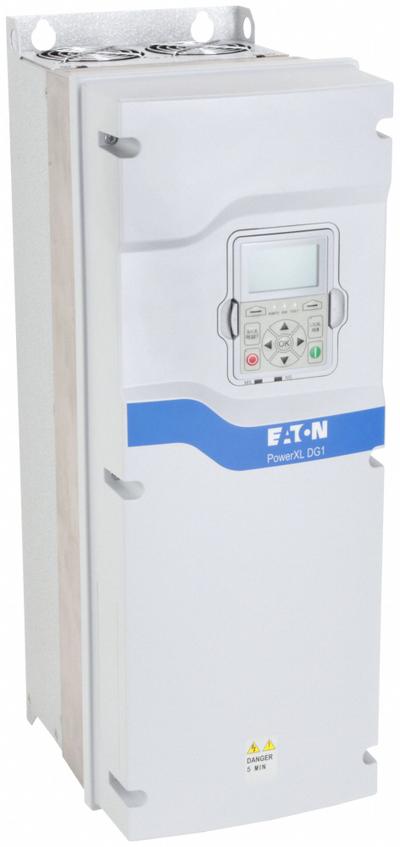 EATON Variable Frequency Drive: In Phase Three, Out Phase Three, 25 hp - Eaton PowerXL DG1