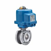 BONOMI Electrically Actuated Two-Way Ball Valve: 2 1/2 in, Stainless Steel, 12V AC/DC, One-Piece (MPN M8E723101-001-2-1/2). Key specifications — Included Mounting: ISO 5211 Actuator Mounting Pad; Brand: BONOMI; Actuator Features: Manual Override.