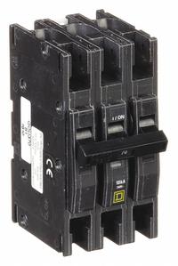 SQUARE D Miniature Circuit Breaker: 70 A, 120/240V AC, Three Phase, 10kA at 120/240V AC, 3 Poles (MPN QOU370). Key specifications — Phase: Three; Amps: 70 A; AC Voltage Rating: 120/240V AC; Max. AIR Rating: 10kA at 120/240V AC; For Use With: Heating; Brand: SQUARE D.