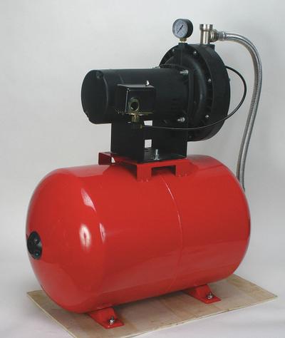 Dayton Convertible Jet Pump System: Single Phase, 115/230V AC, 3/4 hp - Convertible Well Jet Pump Systems