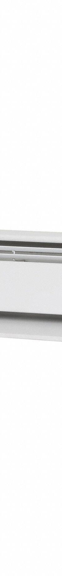 MARKEL Electric Baseboard Heater: Commercial Grade, 1000 W, Thermostat Included, White, 120 V (MPN 3710E-048T). Key specifications — Thermostat Included: Thermostat Included; Duty Rating: Commercial Grade; Housing Style: Conventional; Wattage Output: 1000 W; Housing Color: White; Voltage: 120 V; Brand: MARKEL.