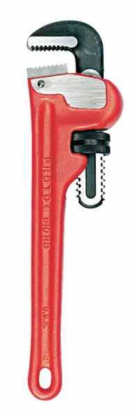 PROTO Pipe Wrench: Cast Iron, 5 in Jaw Capacity, Serrated, 36 in Overall Lg, I-Beam (MPN J836HD). Key specifications — attr309808: I-Beam; attr309815: Cast Iron; attr324941: PROTO.
