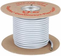 CHAINFLEX Control Cable: 14 AWG, 7 Conductors, 25 ft, PUR Jacket, 1,000 V (MPN CF77-UL-25-07-25). Key specifications — Conductor Material: Copper; Conductor Configuration: Single; Minimum Bend Radius Factor - Fixed: 4 x OD; Minimum Bend Radius Factor - Flexible: 5 x OD; Includes Ground: Yes; Minimum Bend Radius Factor - E-Chain: 6.8 x OD; Resistance Properties: Flame Retardant; Standards: cRUus.