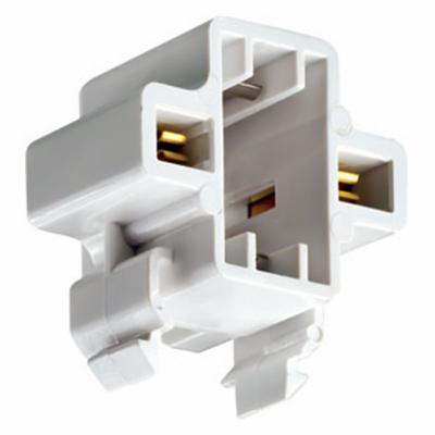 LEVITON Lampholder: Lamp Holder, 2-Pin (G23), 1 3/8 in Overall Lg, 75 W Watt, 600V AC Volt - Lampholders & Sockets