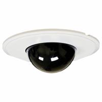 SPECO TECHNOLOGIES Dome Camera Tile Flush Mount: Screws, Ceiling/Wall, Waterproof, Indoor, White (MPN DFM). Key specifications — Mount Type: Screws; Indoor/Outdoor Usage: Indoor; Compatible Surveillance Equipment: Digital Non-Network CCTV Camera; Features: Built-In Loops Allows the Installer to Secure the DFM with a Safety Strap; Color: White; Mounting Location: Wall; Resistance Properties: Waterproof; Compatible Camera Design: Dome.