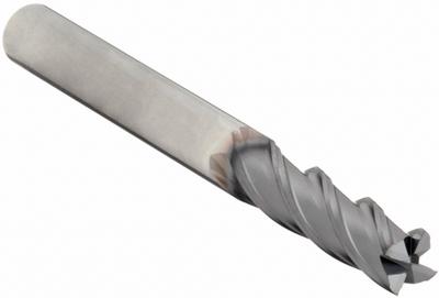 OSG Square End Mill: Carbide, Diamond Coated, 4 Flute, 1/4" Mill Dia, 1-1/2" LOC - Carbide Square End Mills for Graphite & Carbon Fiber