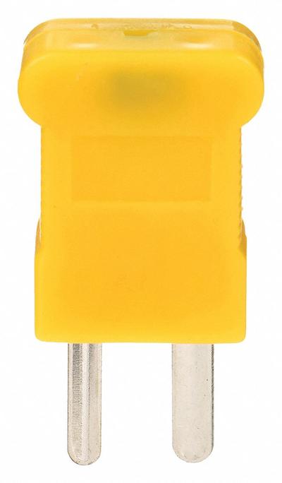 APPROVED VENDOR Thermocouple Plug: Jack, For Type K Thermocouple Type, Mini Plug, Flat - Thermocouple Plugs