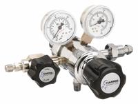 HARRIS High Purity Gas Regulator: Two Stage, CGA 580 Inlet, 1/8" Tube Outlet, 50 psig (MPN KH1124). Key specifications — Brand: HARRIS; Manufacturer Part Number: KH1124; Diaphragm Material: 302 Stainless Steel; Outlet Connection: 1/8" Tube; Inlet Connection: CGA 580.