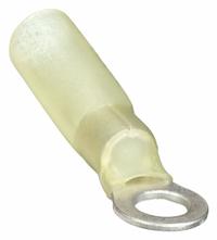 GRAINGER Ring Terminal: Yellow, Heat Shrink Insulation, 1/4 in Stud Size, 600 V (MPN 4FRF1). Key specifications — Brand: GRAINGER.
