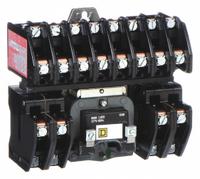 SQUARE D Lighting Magnetic Contactor: 12 Poles, 277V AC, 30 A, Electrically Held (MPN 8903LO1200V04). Key specifications — attr948947: SQUARE D.