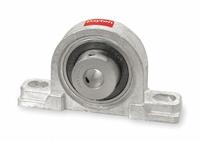 DAYTON Pillow Block Bearing: 1/2 in Bore, Zinc Die Cast, Set Screws, 1 1/8 in Shaft Ht, 6,000 RPM (MPN 4X723). Key specifications — Brand: DAYTON; Maximum Speed: 6,000 RPM; Mounting Bolt Size: 3/8 in; System of Measurement: Inch.