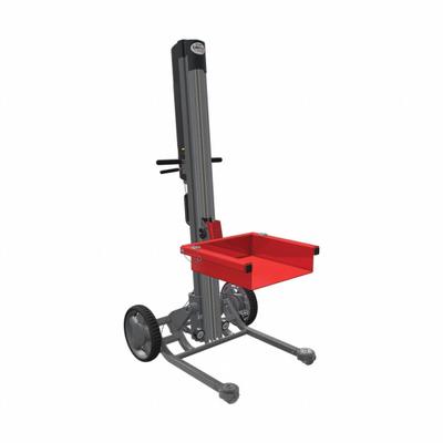 MAGLINER Powered Stacker: 350 lb, 60 in Max Lifting Ht, Fixed Fork - Modular Electric-Lift & Manual-Push Fork-Over Stackers