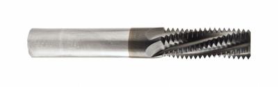 CLEVELAND Thread Mill: Helical Flute, M10x1.25 Metric, 4 Flute - Helical-Flute Thread Mills