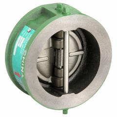 MUELLER STEAM SPECIALTY Double Disc Check Valve: Double Disc, Inline Valve Body, 3 in Pipe Size, Std (MPN 3 71AHB3H). Key specifications — Brand: MUELLER STEAM SPECIALTY.
