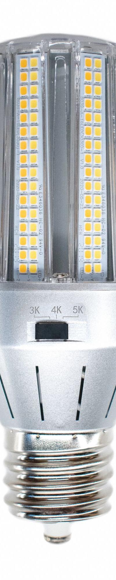 LIGHT EFFICIENT DESIGN HID Replacement LED Bulb: Corncob - Mogul Screw Base (EX39) High-Output Lamps