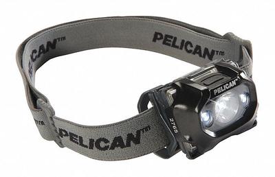 PELICAN Safety-Rated Headlamp: 155 lm, 6 hr Run Time at Max. Brightness, 81 m Max Beam - Headlamps